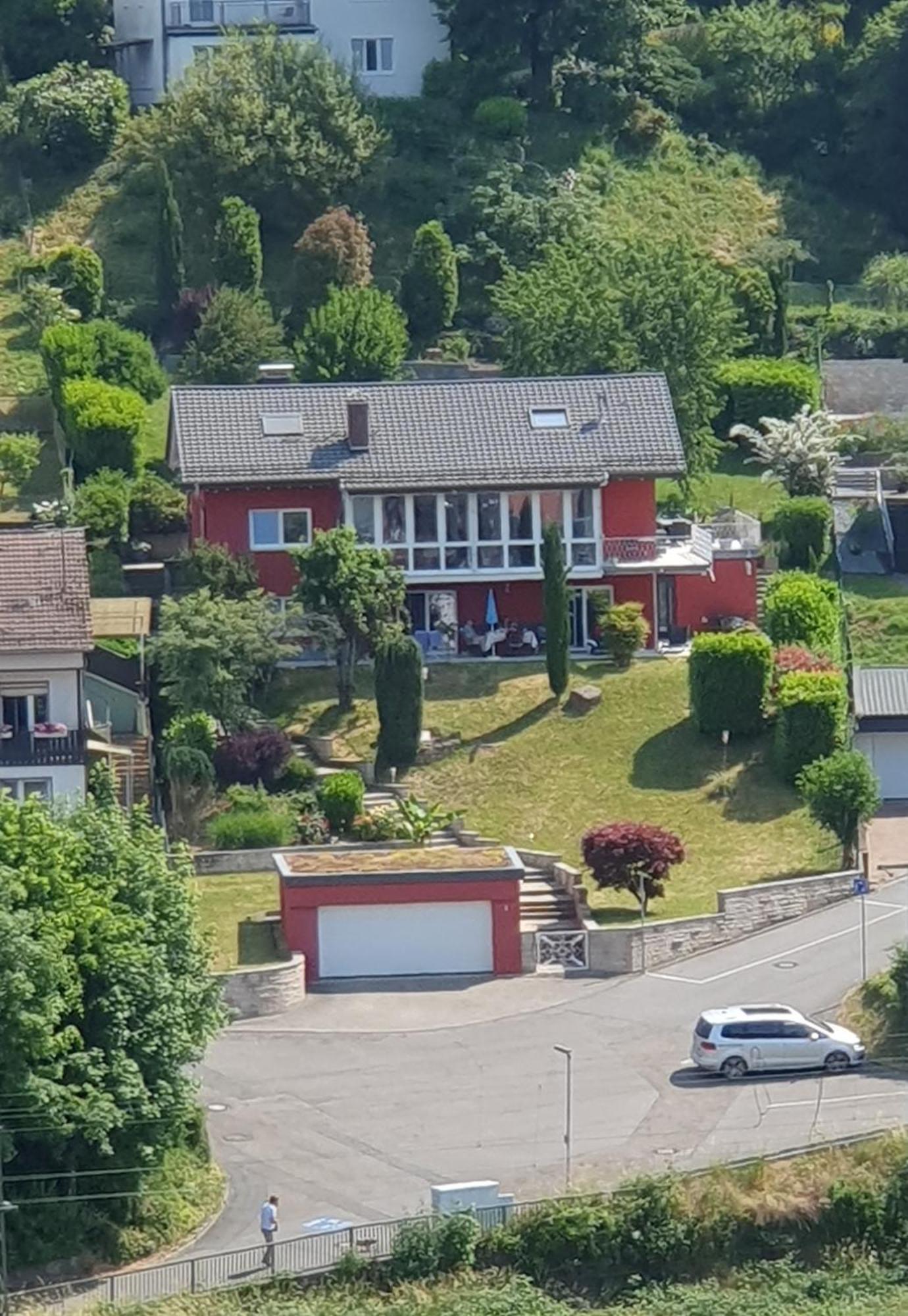 Ferienwohnung Casa Rossa Neckarsteinach Exterior foto